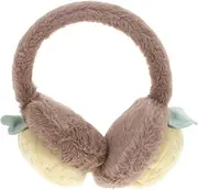 [Yardenfun] Hoodie Men Ear for Noise Cancelling Ear Muffs Warmers Band Ear Muffs for Adjustable Snug Ear Defenders Ears Yellow Plush