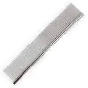 Hair Grooming Trimmer Round Pet Cat Dog Metal Comb Brush Stainless Steel Small