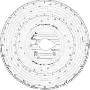 RNKVERLAG 3100 Original HAUG Diagram Discs 125 100 (125 km/h Combi), 1 Pack of 100
