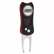 New York Giants Switchblade Divot Tool with ball marker, magnetically attach