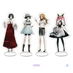 PANDA STEINS GATE 動漫人物日本卡通玩具人物女人魅力可動人偶支架公仔模型娃娃玩具亞克力