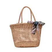 Vacation Beach Shoulder Handbags Retro Girls Travel Casual Women Straw Totes Ladies Fashion Shoulder Bag Handbags