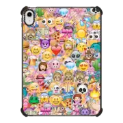iPad 10.9-inch (10th gen) iPad Impact Case emoji pattern