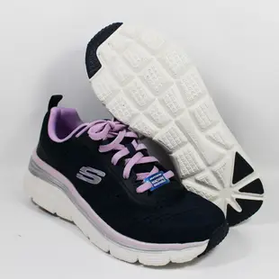 (DY)SKECHERS 女鞋 FASHION FIT記憶型泡棉鞋墊 厚底運動鞋149277NVLV (7.5折)