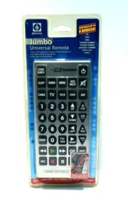NEW EMERSON JUMBO 8-DEVICE UNIVERSAL REMOTE CONTROL - FACTORY SEALED