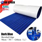 EVA Foam Boat Teak Decking Sheet Marine Non-slip Flooring Carpet Mats Navy Blue