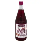 Kedem Juice Concord Lite Grape 22 oz (Pack of 12)