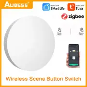 10pcs Tuya ZigBee Button Scene Switch Home Mini Multi-scene Linkage Automation M