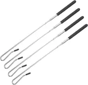 Generic 4pcs Adjustable Metal Puppet Control Rods for Hand Manipulation Extendable Suitable for Puppets for Stage Shows