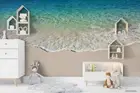 3D Green Beach Landscape Wallpaper Wall Murals Removable Wallpaper 254