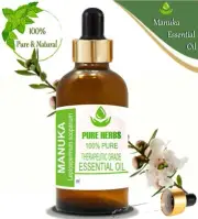 Pure Herbs Manuka 100% Pure & Natural Leptospermum Scoparium essential oil
