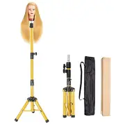 Heavy Duty Wig Stand Tripod - 55 Inch Mannequin Head Stand Wig Stand Tripod with