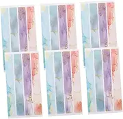 Amosfun Non-Slip Bathtub Mat 24pcs Bathroom Slip Strips Shower Grippers Skid Tape for Ladder Self-Adhesive Strips