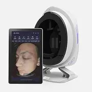 AI Skin Analyzer, 36 Million Pixels Skin Problem Detection Machine with 8 Spectra and 17 Item Detection, 3D Simulated Skin Prediction and Cloud Storage Report, Skin Type Analysis, for Salon