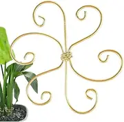 Cileznw Stem Supports for Indoor Plants, Adjustable Iron Plant Support Structures, Anti-Lodging Sturdy Garden Trellises for Garden Outdoor Greenhouse Rosebud