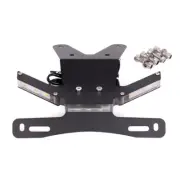 License Plate Holder w/LED Turn Signal Light For KAWASAKI NINJA 250 300 Z250/300