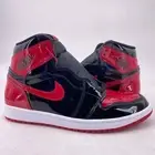 Air Jordan 1 Retro High OG "PATENT BRED" 2021 - Size 9.5 - 555088 063 (13439-4)