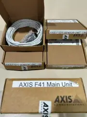 4 AXIS F1015 Sensor Unit 12M Cameras And 1 Axis F41 Main Unit
