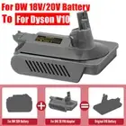 Adapter for De-walt 18V/20V Battery Convert to for Dyson V10 Vacuum Cleaner