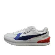 Men's Puma BMW MMS Low Racer White-Estate Blue-Fiery Red (306939 02) - 13