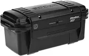 Plastic Survival Storage Box Container, Outdoor Shockproof Sealed Waterproof Boxes Survival Dry Airtight Case, 3 Sizes, Black