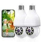 Light Bulb Security Camera, 5G/2.4GHz WiFi Security Cameras Wireless Outdoor ...