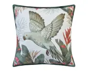 J.Elliot Home Tropical 50x50cm Cushion Pillow Square Sofa Decor White Multi