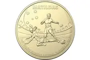 $1 2023 Matildas Soccer TACKLE Lightly Circulated AUS ONE DOLLAR Coin