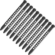 Healvian Hair Curling Tool Set 50pcs Hair Curling Strips Perm Rods Hot Cold Perm Bar Random Color
