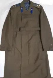 Original Soviet USSR uniform Colonel Coat Overcoat KGB(big size)
