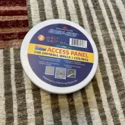 Access Panel Round 6.5" Spring-Clip (Max Service Opening 5.5") Plastic White ...