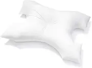 CPAP Pillow Standard Size - Unqiue Design with Contoured Cut-Outs - Hypoallergenic with Cover Included
