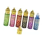 6 Pieces Essential Oil Roller Bottles Mini Refillable for Holiday Outgoing