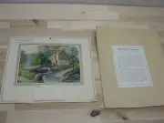 NOS 1942 WESLEY L. BRUEY CREAMERY NOFOLK CONN CALENDAR MILL BUILT BY WASHINGTON