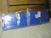 100 noisemaker blue thundersticks fan cheerleading w/ inflator straws TWO PACKS