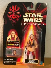 STAR WARS Episode 1 Ric Olie w/Helmet & Naboo Blaster CommTech Chip 1998 NEW