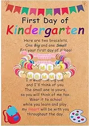 [Ymimanchil] First Day of School Bracelet Back to School Bracelet Mommy and Me First Day of School Gifts Back to School Bracelets