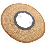 Hard Hat Visor Wheat Straw Construction Accessories Sun Shade