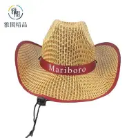 在飛比找Yahoo!奇摩拍賣優惠-熱銷 新款夏季草席騎士帽禮帽防曬遮陽帽男士三根草太陽帽釣魚帽