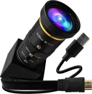 ELP 4K 60FPS USB3.0 Webcam HDMI Output 10X Zoom H.264 5-50mm Lens PC Camera