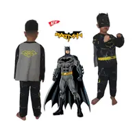 在飛比找蝦皮購物優惠-蝙蝠俠之翼兒童服裝免費面具 2-10 歲