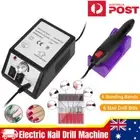 Electric Nail Drill Machine Kit Sanding File Bits Acrylic Pedicure Manicure Tool