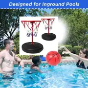 360 Floating Pool Basketball Game Hoop Pool Game Set Swimming Pool Toys Floating