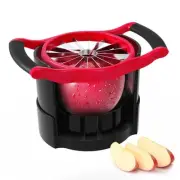 [Upgraded] 5.12 Inch Large Apple Slicer, Cut 16 Thin Slices All the Way Throu...