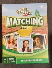 WIZARD OF OZ CLASSIC FILM CHARACTERS SCENES MEMORY MATCHING CARD GAME