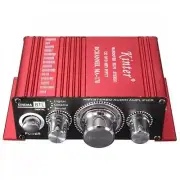 Mini Hi-Fi Audio Mini Amplifier Support DVD CD MP3 Input for Car Motorcycle Home