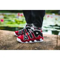 在飛比找Yahoo!奇摩拍賣優惠-NIKE AIR MORE UPTEMPO “BULLS” 