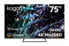 Kogan 75" Mini-LED QLED 4K Smart AI Google TV - MQ9T, 75 Inch, TVs, TV & Home