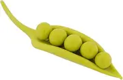 [Glass Of Venice] Murano Glass Green Peas Figurine