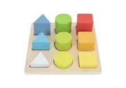 Tooky Toy Colour & Shape Sorter Children's/Kids Problem Solving Puzzle 2+